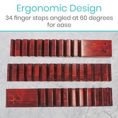 Red Wood Vive Finger Ladder for Shoulder & Arm Therapy - Physical Rehab Equipment