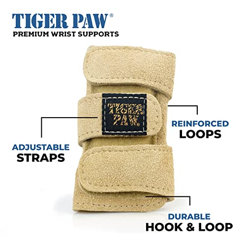 Tiger Paw Gymnastics Wrist Supports Pair - Small, Sand - Competition Grade