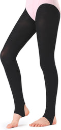 Stelle Ultra Soft Stirrup Tights for Girls & Women - Perfect for Ballet, Gymnastics & School