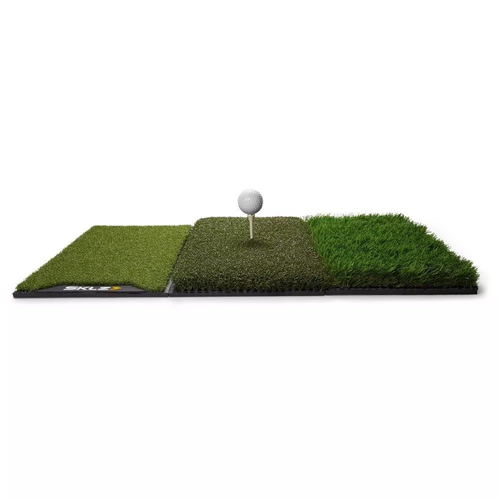 SKLZ Pure Practice Golf Mat Training Aid for Backyard Driving and Chipping