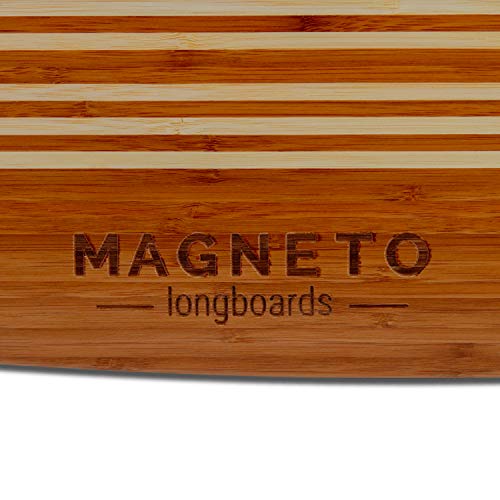 Magneto Hana Pintail Bamboo Longboard for Cruising & Dancing - 42"
