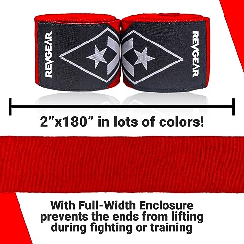 Boxing Hand Wraps 180 Inch Elastic Wrist Support for MMA Kickboxing Training