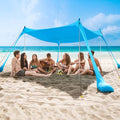 COMMOUDS Beach Tent Sun Shelter, UPF50+ Shade Canopy