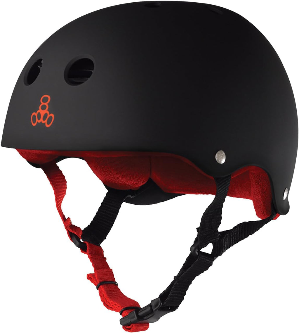 Triple Eight Sweatsaver Skateboarding Helmet - Comfortable Liner for Enhanced Safety and Style