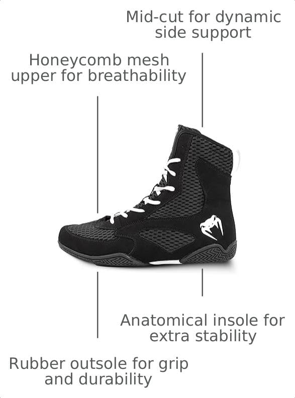 Unisex Boxing Shoes - Lightweight Support & Grip for Training
