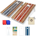 Rustic Cornhole Board Set 4x2 ft - Ultra Durable, All-Weather Regulation Size