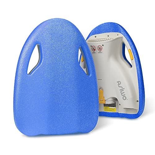 Blue Electric Swimming Kickboard with 3-Speed Modes for Water Sports & Swim Training