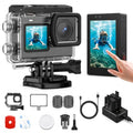 4K Action Camera with Dual Touchscreens Waterproof Cycling Kit - Standard Combo