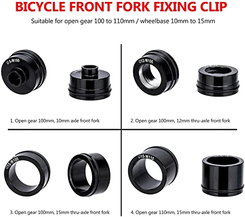Brown Aluminum Bike Fork Mount Block for Storage & Transport