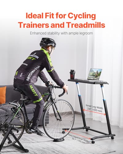 VEVOR Mobile Cycling Desk for Under-Desk Exercise & Home Office Fitness