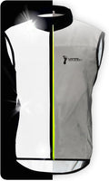 ReflecToes Reflective Safety Vest - Hi-Vis Running & Cycling Gilet for Night Visibility | Lightweight & Breathable