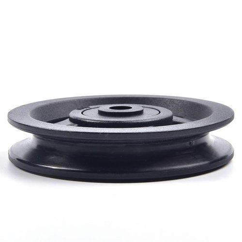 Abaodam Universal Bearing Pulley Wheel 3.54 Inch Wearproof Replacement Part for Gym Fitness Equipment Lightweight Pulley Accessory for Strength Training Cable Systems 5-Pack