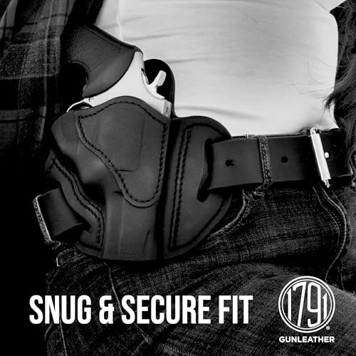 1791 Revolver Holster Fits Taurus Judge S&W Governor Public Defender Stealth Black