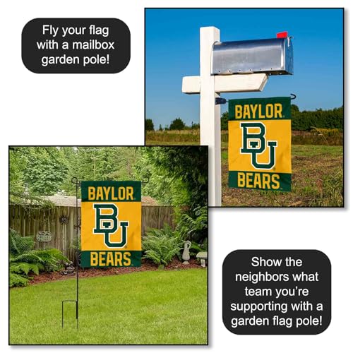 Baylor Bears Garden Flag Banner - 13x18 Inch Double-Sided Polyester