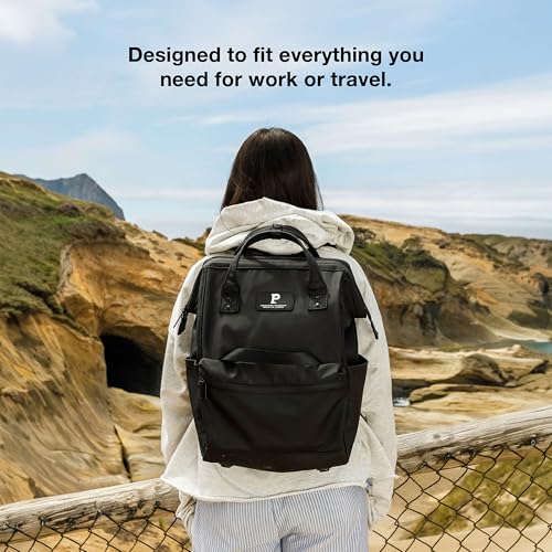 Portland Gear Cascade Backpack 21L Black - Weatherproof Travel & Daily Use