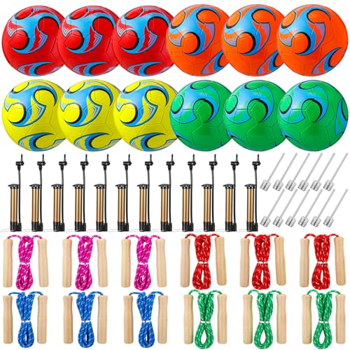 Operation Christmas Soccer Ball & Jump Rope Set - Size 5, Color 1