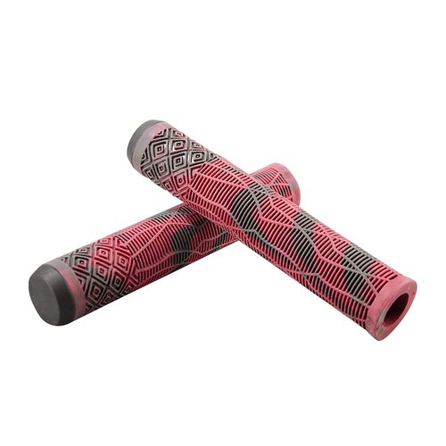 CLAS FOX Pro Scooter Grips 160mm*22mm Stunt Scooter Hardware (Red- Black)