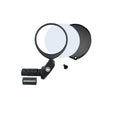 Hafny NEW Replaceable Bar End Bike Mirror (Stainless Steel Lens)