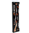 Solaravita Genesis K-Motion Athletic Tape - Precut Strips - Black - 20 Strips 2" x 10"