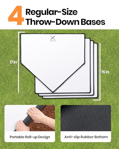 Kids Baseball Bat Set with Strike Zone Target and Accessories - Backyard Play