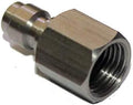 Universal Quick-Disconnect Plug Adapter - 8mm BSPP Female Thread Stainless Steel for PCP Paintball