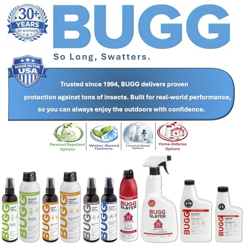 BUGGINS Insect Repellent Spray 4 oz - Picaridin 20% - Long-Lasting Outdoor Protection