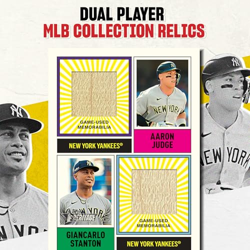 2025 Topps Heritage Baseball Card Mega Box - Collectible Trading Cards Set