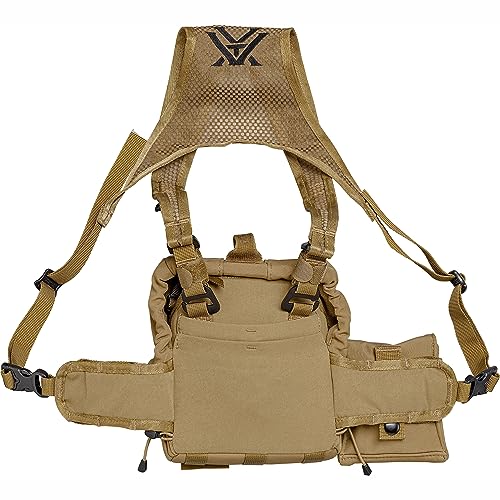 Vortex Glasspak Pro Binocular Harness Small – Lightweight, Weather-Resistant Chest Pack for Hunting & Outdoor