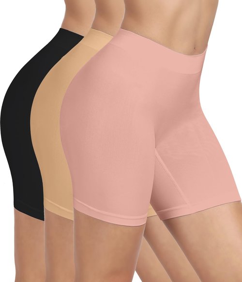 BESTENA Slip Shorts - Seamless Smooth Under Dress Shorts for Women | Perfect for Yoga & Workouts
