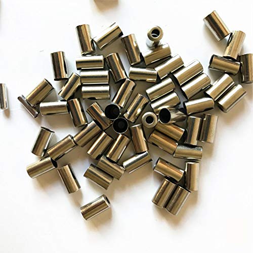 100 Pieces Bicycle Brake Cable End Caps 5mm Ferrule Protectors MTB Road Bike Parts