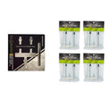 Sk8ology Skateboard Deck Display 5 Pc Kit Floating Wall Mount_AB