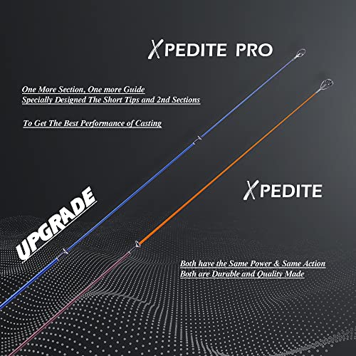 6'6" Spinning Telescopic Fishing Rod - EOW XPEDITE PRO
