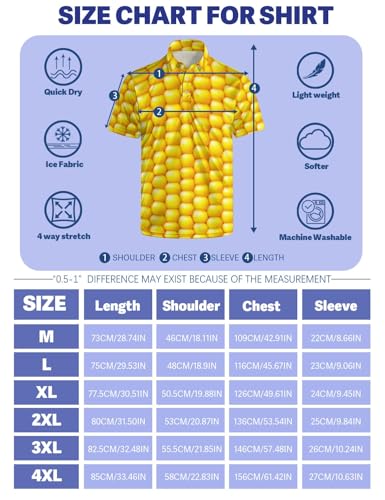 X-Large Retro Golf Shirt for Men - Yellow 80s 90s Vintage Performance Polo