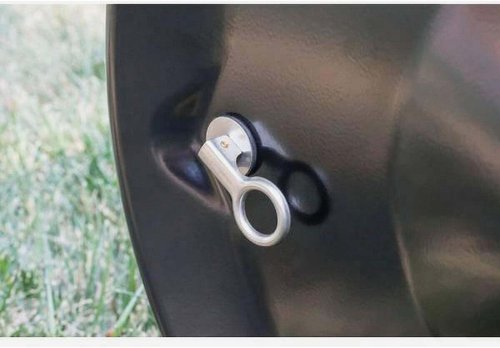 Agri-Fab 49467 Roller Plug - Durable 1-1/4" Size in Silver/Black for Lawn Care