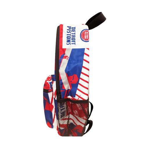 Pro Specialties Group Detroit Pistons b2s Backpack TM1883 Durable, Spacious, and Stylish Gear for Hiking, Travel, and Everyday Use For adult