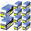2000 Card Sleeves Hard & Soft, 3x4 Trading Card Holders Set - MILTNK (1000 Hard + 1000 Soft)