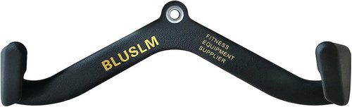 BLUSLM LAT Pull Down Bar - Versatile Cable Machine Attachment for Back & Tricep Training