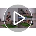 Green Turf Mat 6 Interlocking Tiles - 24 Sq Ft Artificial Grass Flooring