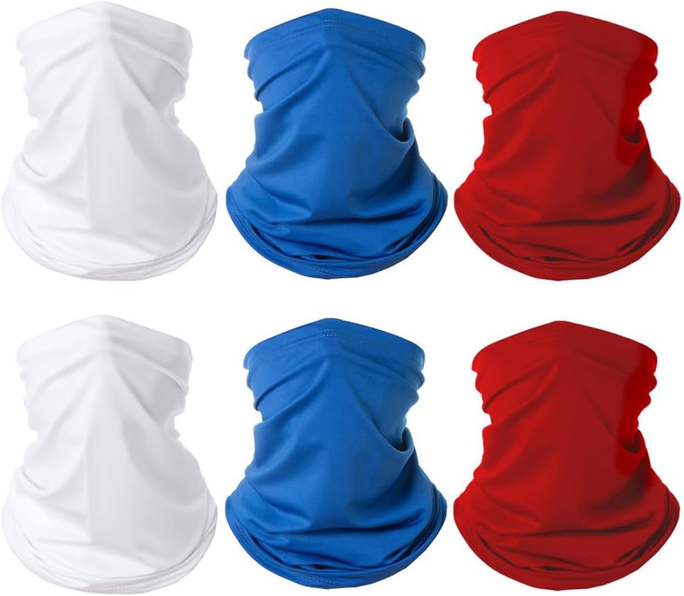 Skiennix Summer Face Cover Scarf - UV Protection Neck Gaiter for Men & Women | Breathable & Versatile