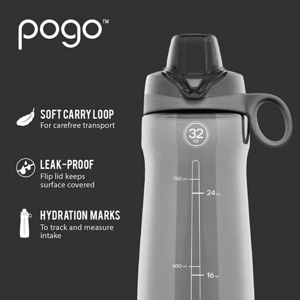 Pogo BPA-Free Tritan Plastic Water