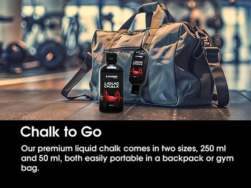 Cannon Sports Liquid Gym Chalk – Pro Non-Slip & Sweatproof Grip – Quick Dry Mess-Free Hand Chalk for Weightlifting, Powerlifting, Rock Climbing, Gymnastics, Pole Dancing & Training (Liquid, 500 ML)