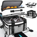 YVLEEN White 2-in-1 Paddle Board Cooler Bag with Detachable Insulated Top