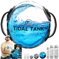 Tidal Tank Sphere Mini Water-Weighted Bag with Max 55 lb - Portable Home Gym Equipment