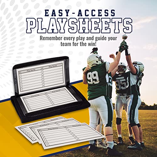 Youth Football Wristband Armband Pack - Quarterback Play Accessory