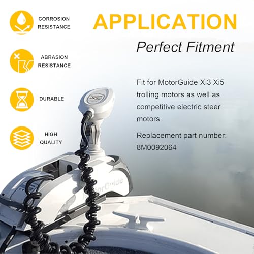 Deargooday Aluminum Quick-Release Mounting Bracket Kit for MotorGuide Xi3 Xi5 Trolling Motors