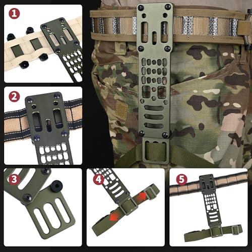 Ranger Green Drop Leg Holster Adapter Mount for QLS Kit & Modular Holsters