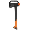 X10 Hatchet Axe, 18” Camping Axe for Wood Splitting & Kindling with Nylon Hollow Handle, Anti-Slip Shock Absorption Grip for Outdoor Survival, Firewood, Hiking & Yard Tools