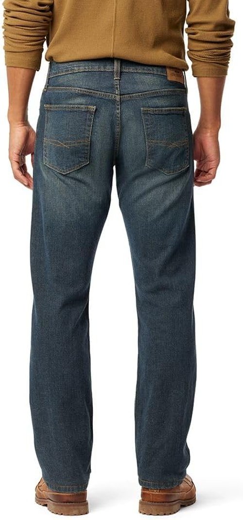 Levi Strauss Signature Gold Men's Straight Fit Jeans - Classic Style | Comfortable Everyday Wear