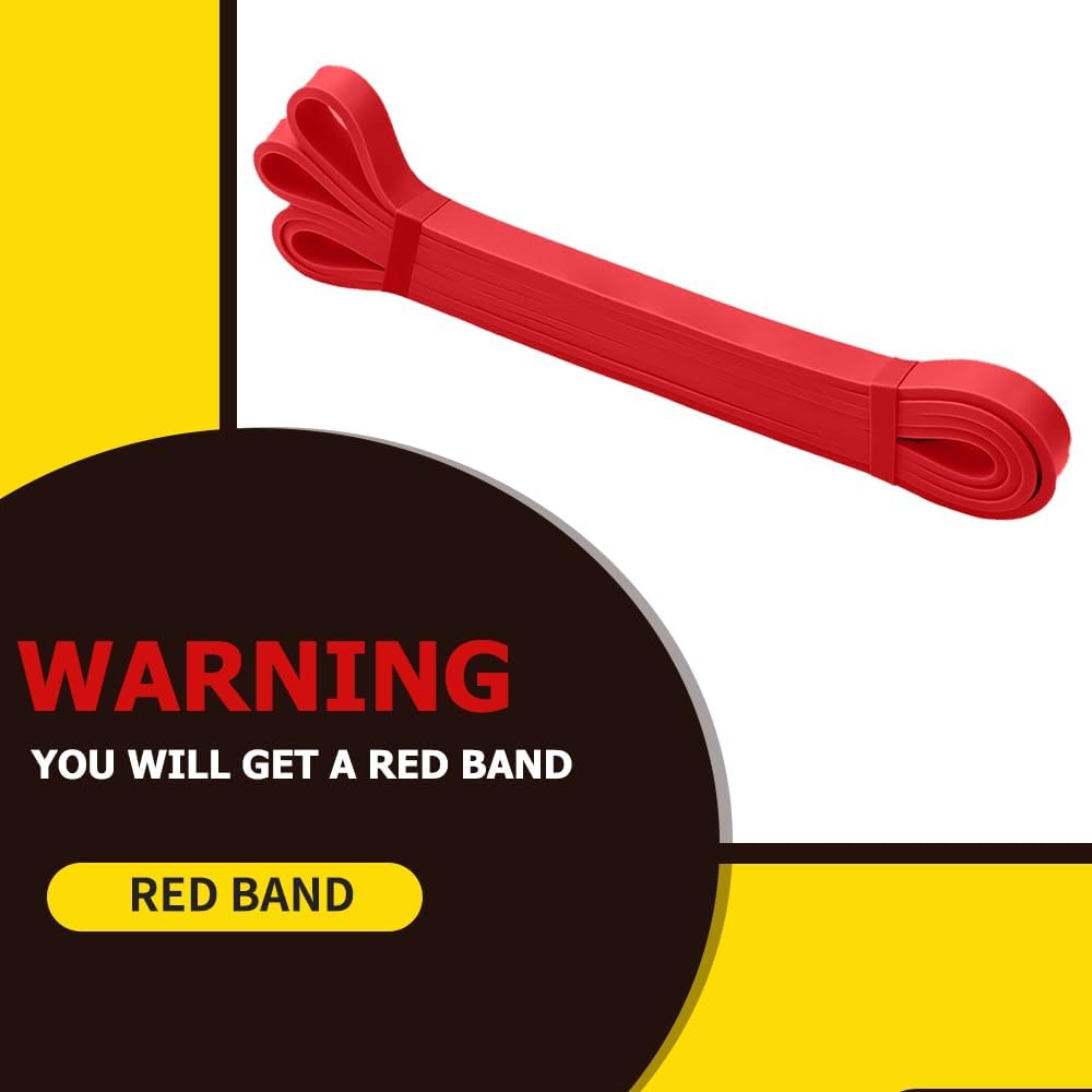 ROSAPOAR Resistance Band - Natural Latex Pull-Up Band for Home & Gym Workouts | Fitness Stretching & Powerlifting