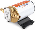 SEAFLO 12V Self-Priming Gear Pump - 3.2 GPM Diesel Fuel Transfer with Reversible Flow & Copper Impeller